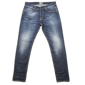 Gilded Age Blue Jeans GA-1025 Utiel Button Fly Made in Italy Mens 34x34